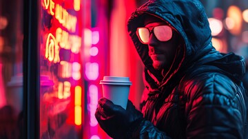 外卖咖啡杯涂鸦1