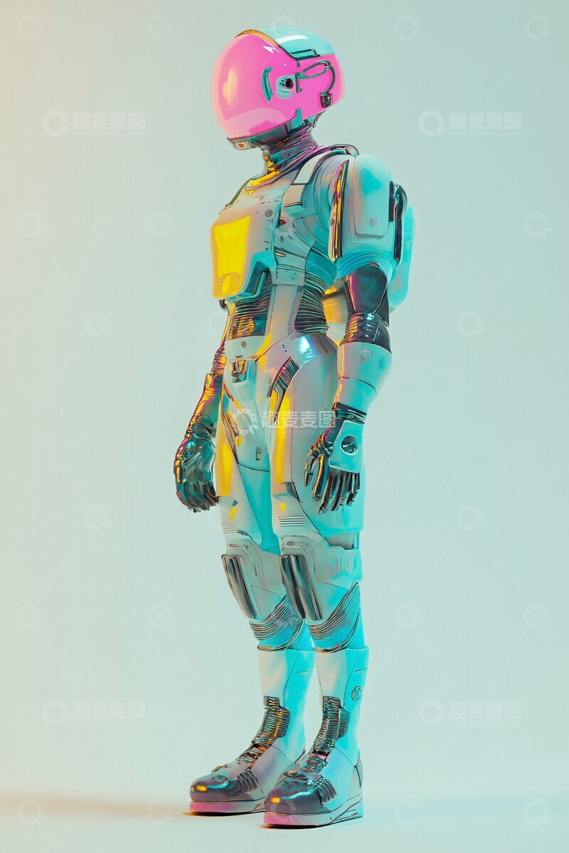 高清大图下载【趣麦麦图】未来战士未来战士机器人1