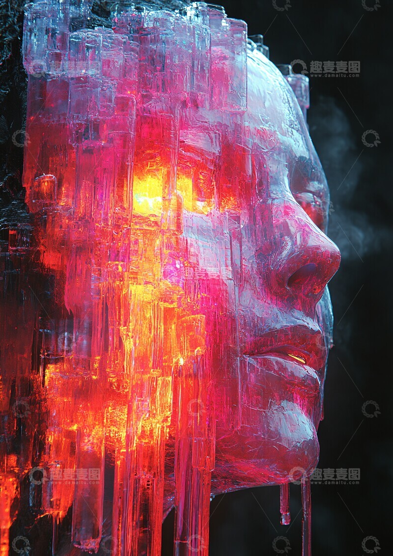 高清大图下载【趣麦麦图】电光酸幻穿戴