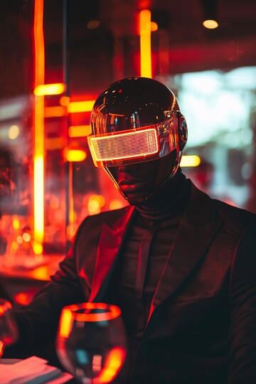 赛博朋克时装午餐1