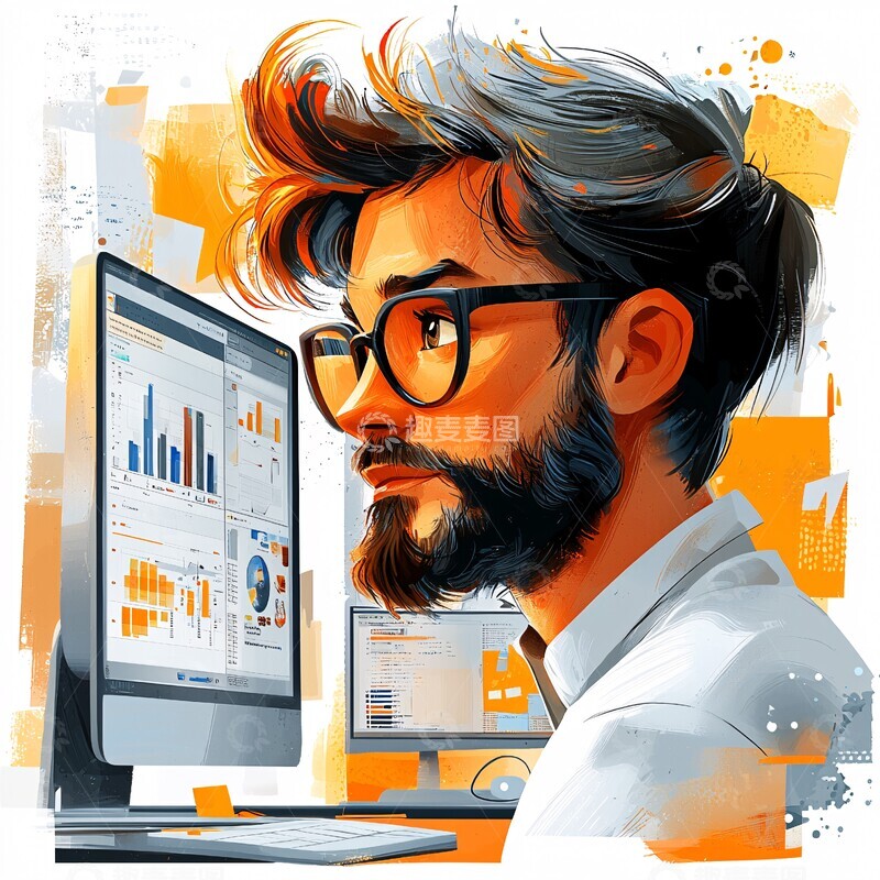 高清大图下载【趣麦麦图】助手办公设计1