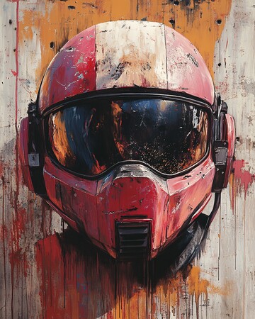 头盔涂鸦墙头盔涂鸦背景1