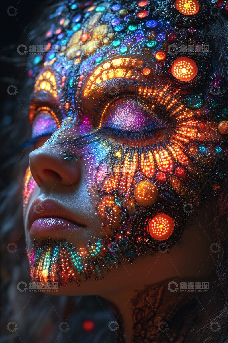 高清大图下载【趣麦麦图】人形物体连接动能舱