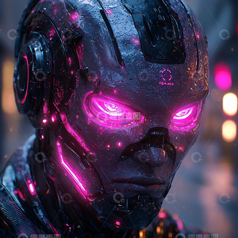 高清大图下载【趣麦麦图】机械眼动感城2