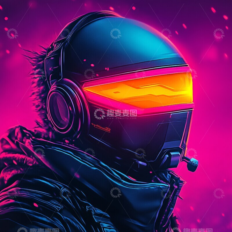 高清大图下载【趣麦麦图】黑甲战士战士科幻军事1