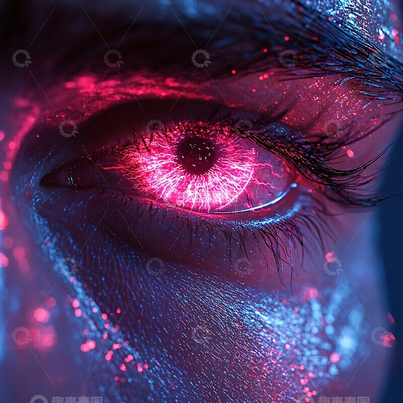 高清大图下载【趣麦麦图】机械眼动感城