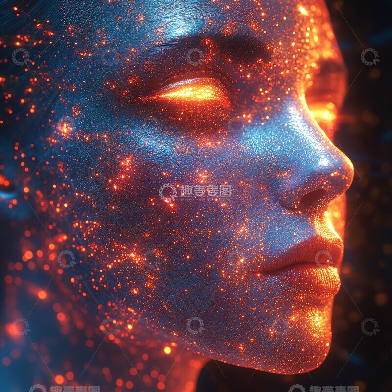 高清大图下载【趣麦麦图】光影星河光影星河反射