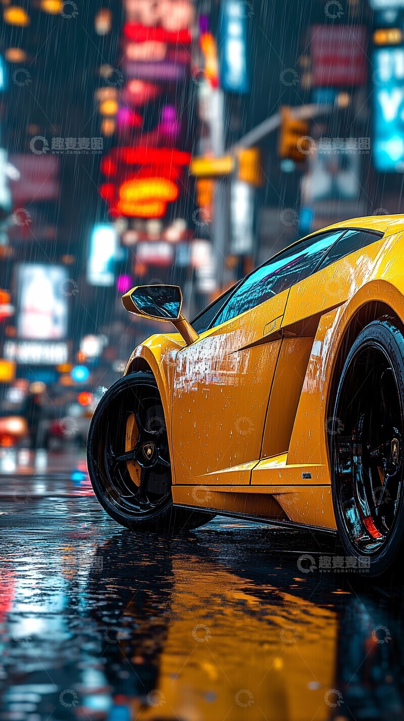 高清大图下载【趣麦麦图】兰博基尼盖拉多1