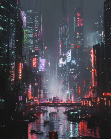 赛博朋克未来城