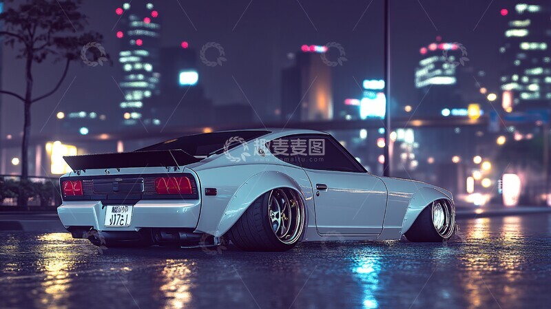 高清大图下载【趣麦麦图】白色宽体白色宽体深轮1