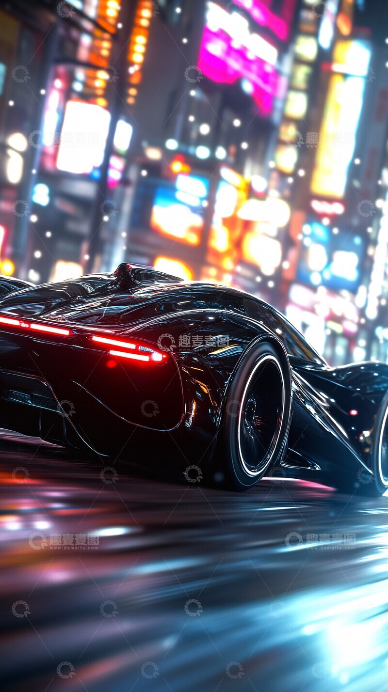 高清大图下载【趣麦麦图】电动汽车图片1