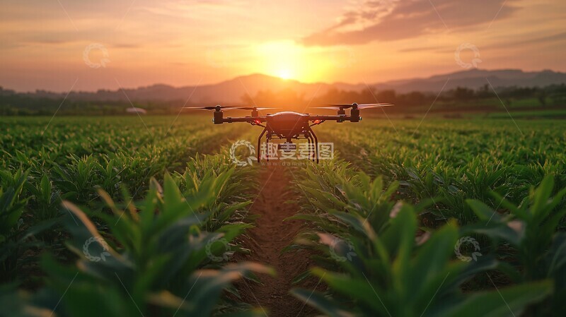 高清大图下载【趣麦麦图】智慧农业生产