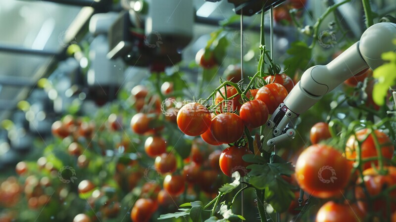 机器人采摘番茄1