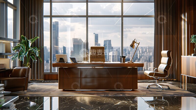 高清大图下载【趣麦麦图】豪华办公空间