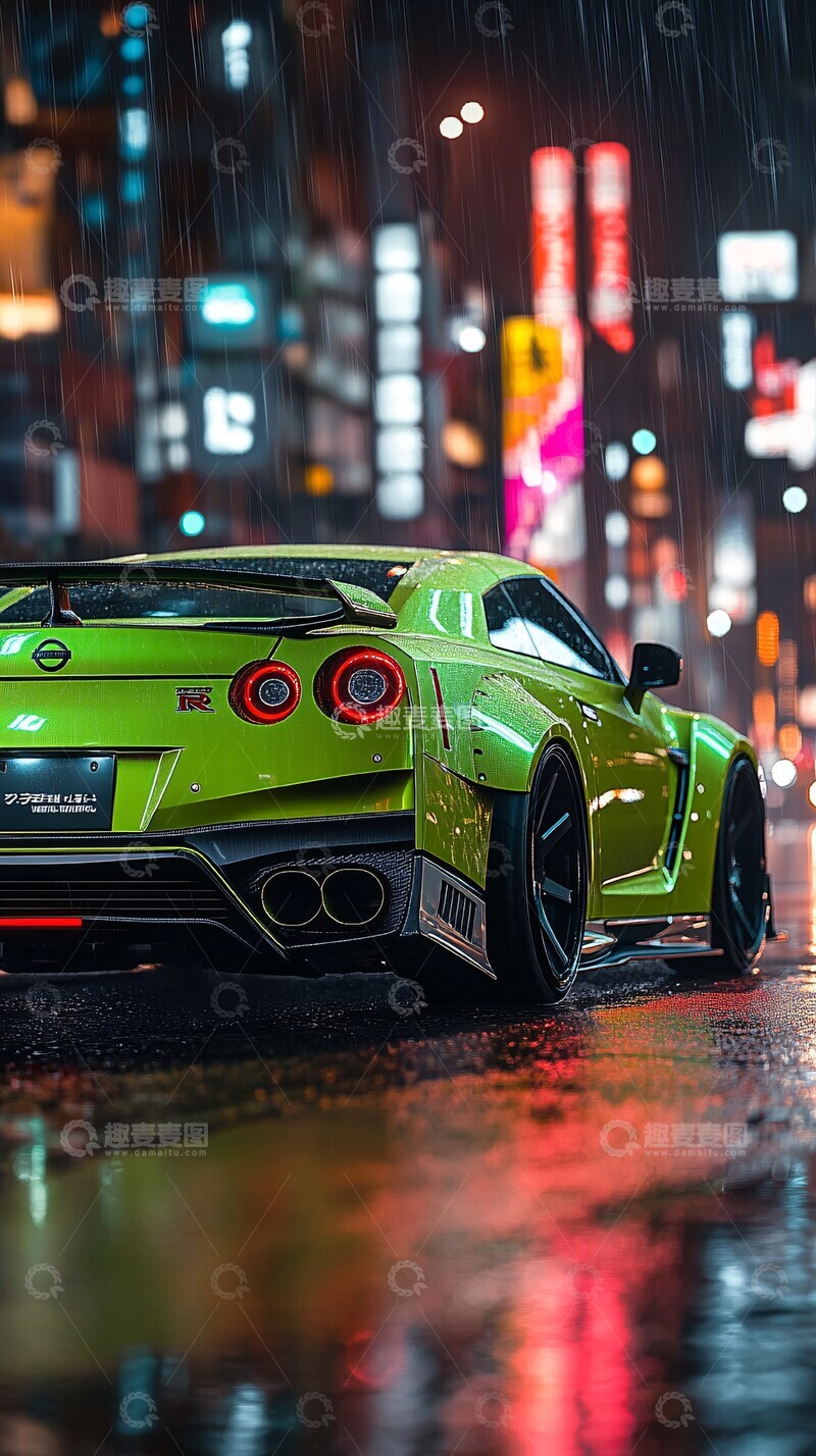 高清大图下载【趣麦麦图】日产赛车日产赛车改装