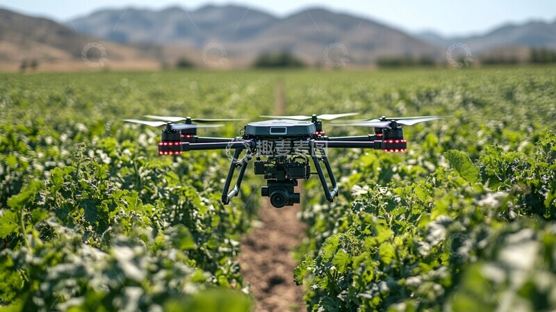 高清大图下载【趣麦麦图】无人机农业监测3