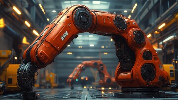 巨型机械臂仓库1