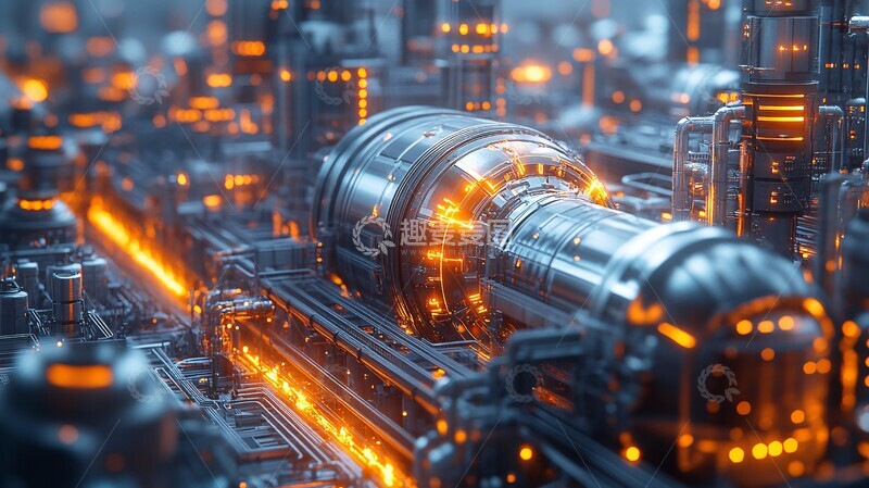 高清大图下载【趣麦麦图】工厂人员操作设备1