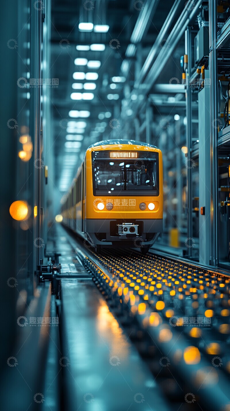 高清大图下载【趣麦麦图】智能工厂拣选场景2