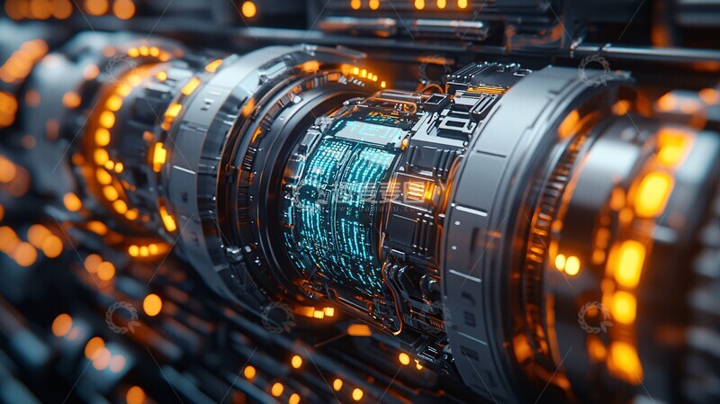 高清大图下载【趣麦麦图】工厂机械装配