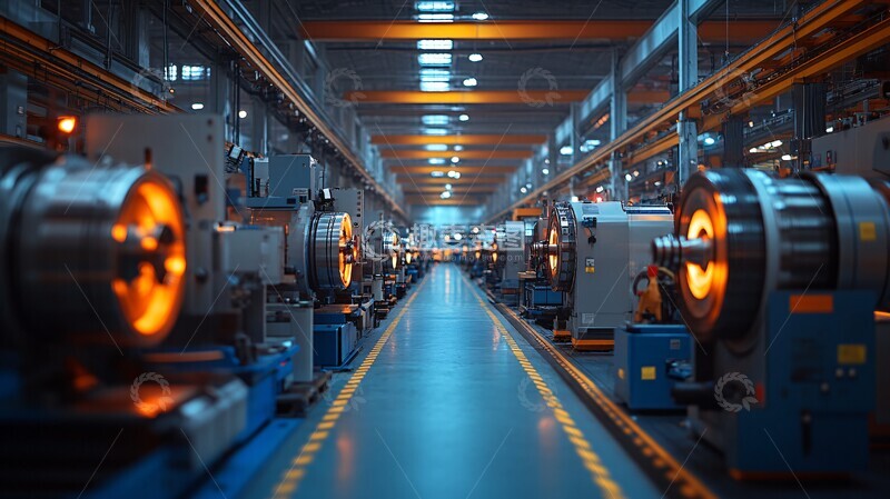 高清大图下载【趣麦麦图】工厂人员操作设备