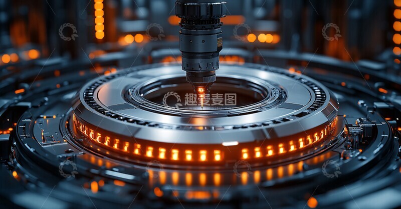 高清大图下载【趣麦麦图】机械臂装配台1