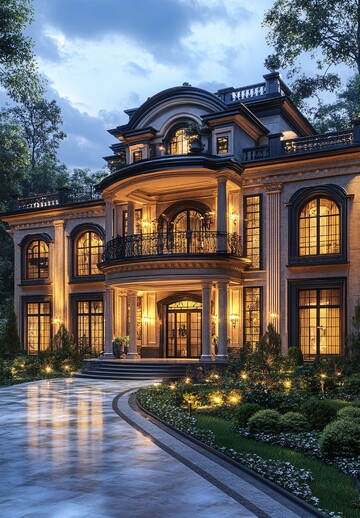 长车道豪宅车道豪宅天空