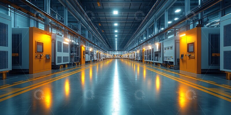 高清大图下载【趣麦麦图】机器人组装空调1