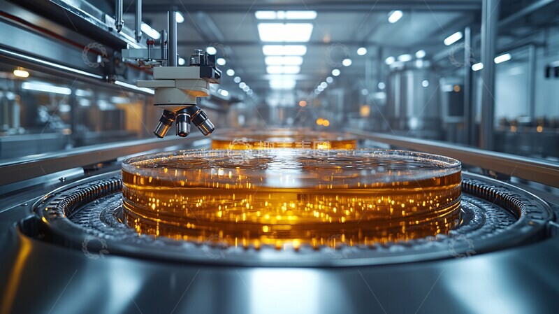 高清大图下载【趣麦麦图】显微镜检查茶液2