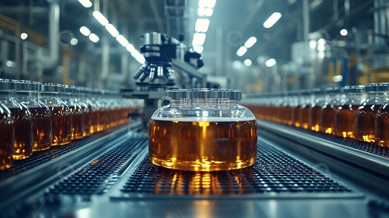 高清大图下载【趣麦麦图】显微镜检查茶液