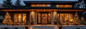 现代家居圣诞装饰2