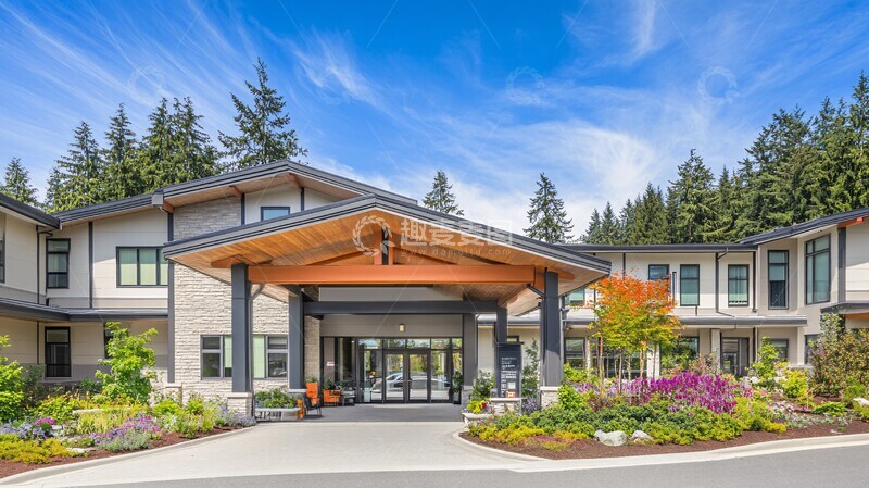 高清大图下载【趣麦麦图】老年护理院外观2