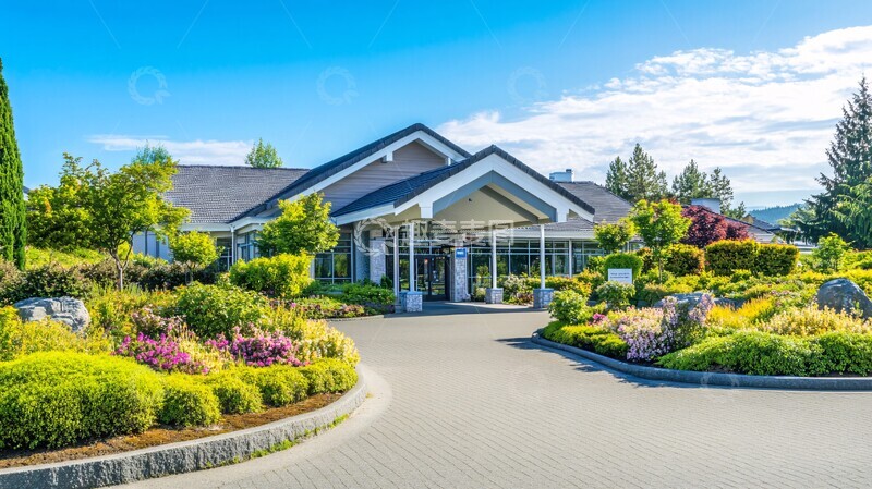 高清大图下载【趣麦麦图】老年护理院外观3