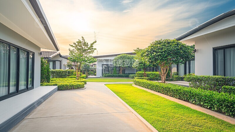 高清大图下载【趣麦麦图】老年护理院外观1