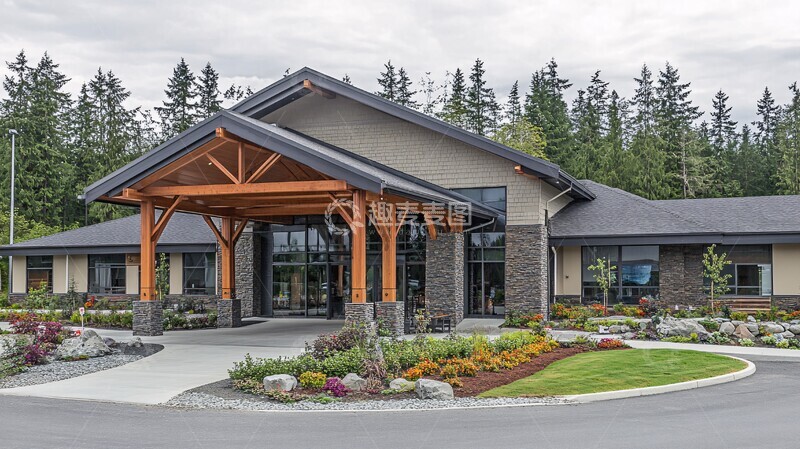 高清大图下载【趣麦麦图】老年护理院外观