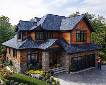 橡树岭屋顶检修景观1