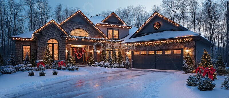 圣诞装饰房屋