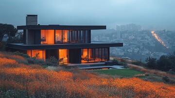 山顶夜景山顶夜景城市
