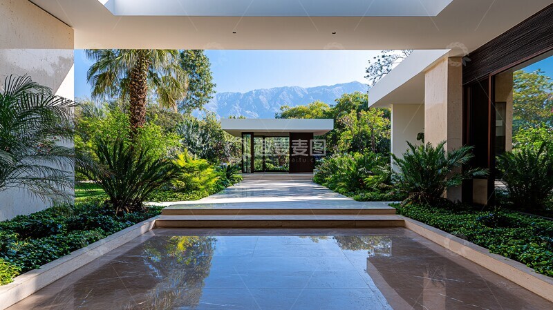 高清大图下载【趣麦麦图】现代简约住宅外观7