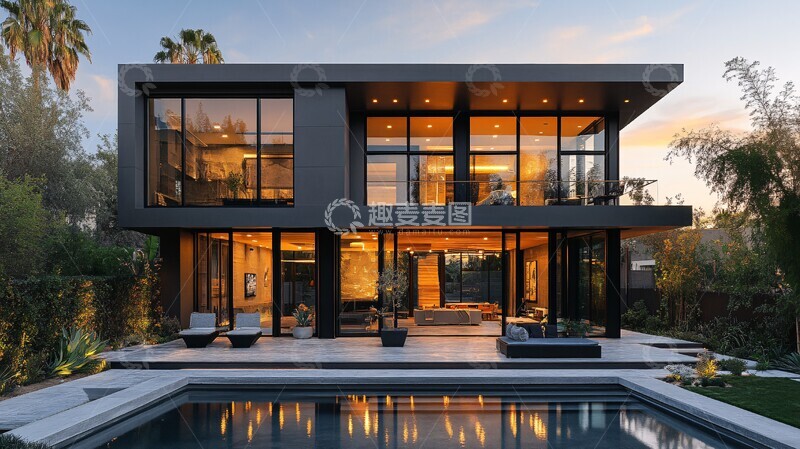 高清大图下载【趣麦麦图】铝制围栏工业风格