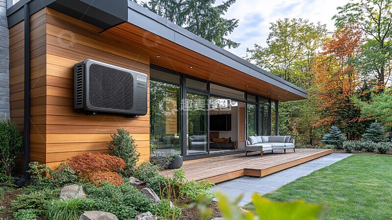 高清大图下载【趣麦麦图】现代住宅外置热泵1