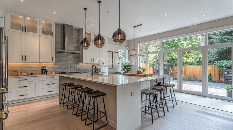 高清大图下载【趣麦麦图】中性色调厨房