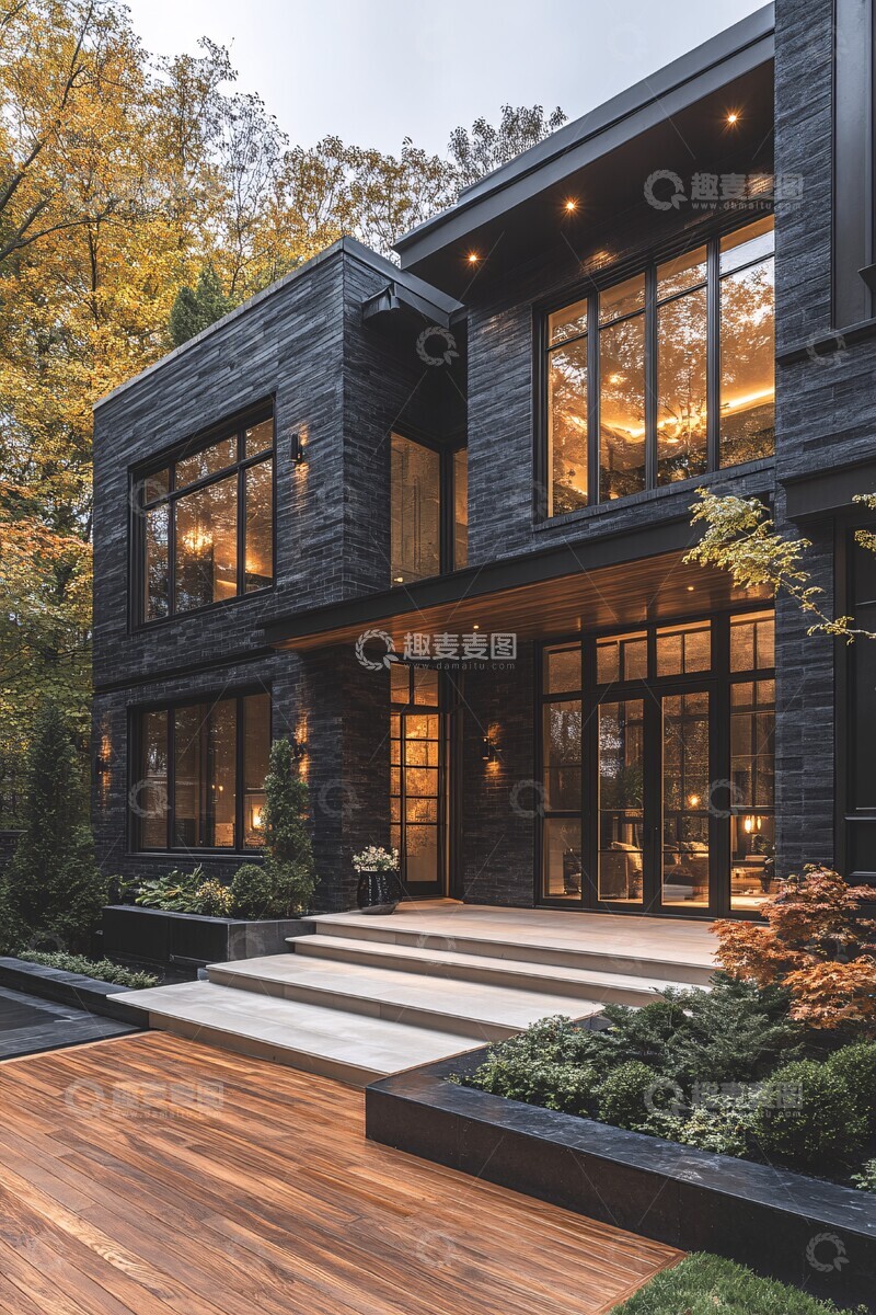 高清大图下载【趣麦麦图】白石台面橡木地板1