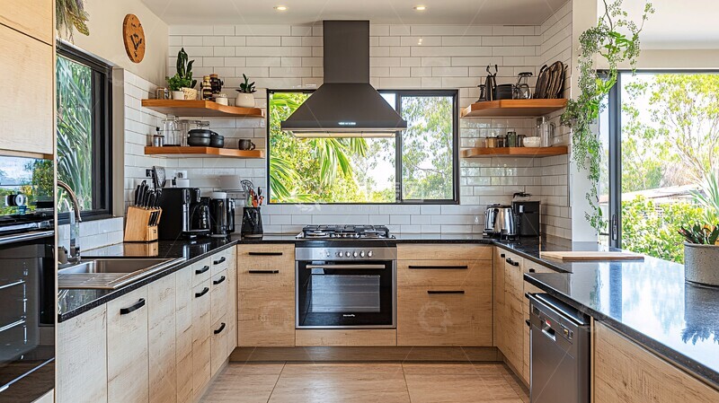 高清大图下载【趣麦麦图】简约厨房设计2