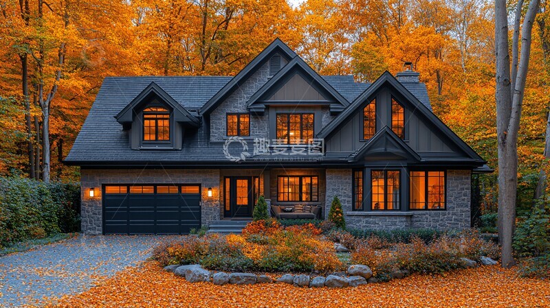 高清大图下载【趣麦麦图】住宅秋日升级