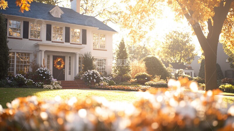 高清大图下载【趣麦麦图】传统大屋外景3
