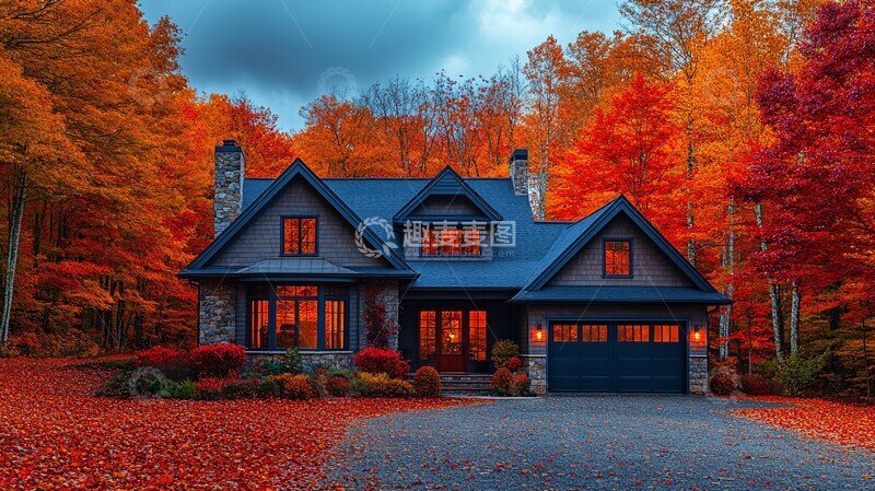 高清大图下载【趣麦麦图】秋日温馨家园4