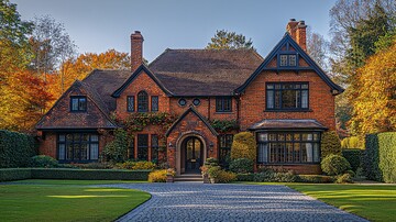 家庭住宅外观照