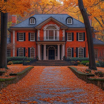 美式秋日豪宅2