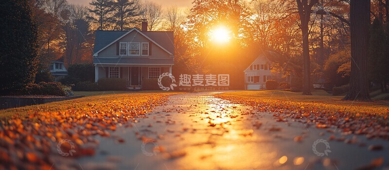 高清大图下载【趣麦麦图】阳光下的新家3